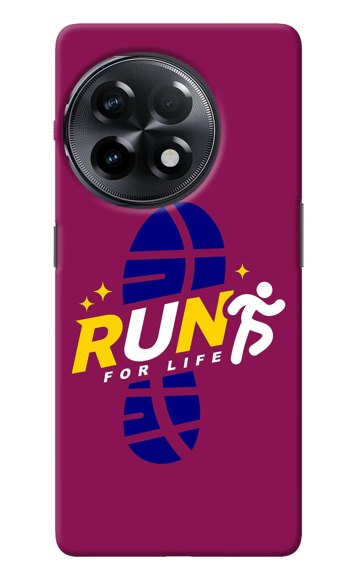 Run for Life OnePlus 11R Back Cover