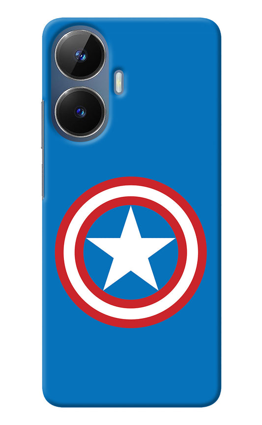 Captain America Logo Realme C55/N55 Back Cover