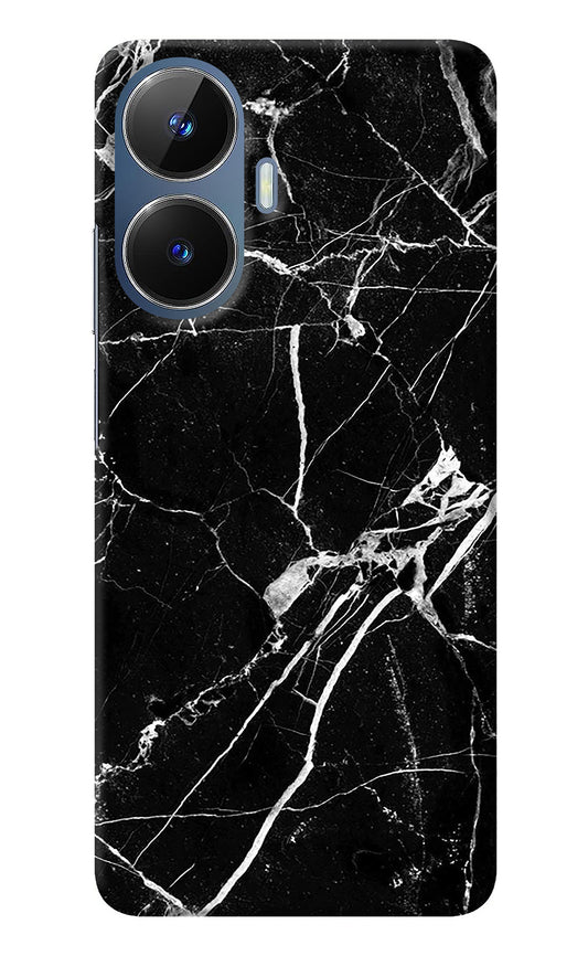 Black Marble Pattern Realme C55/N55 Back Cover