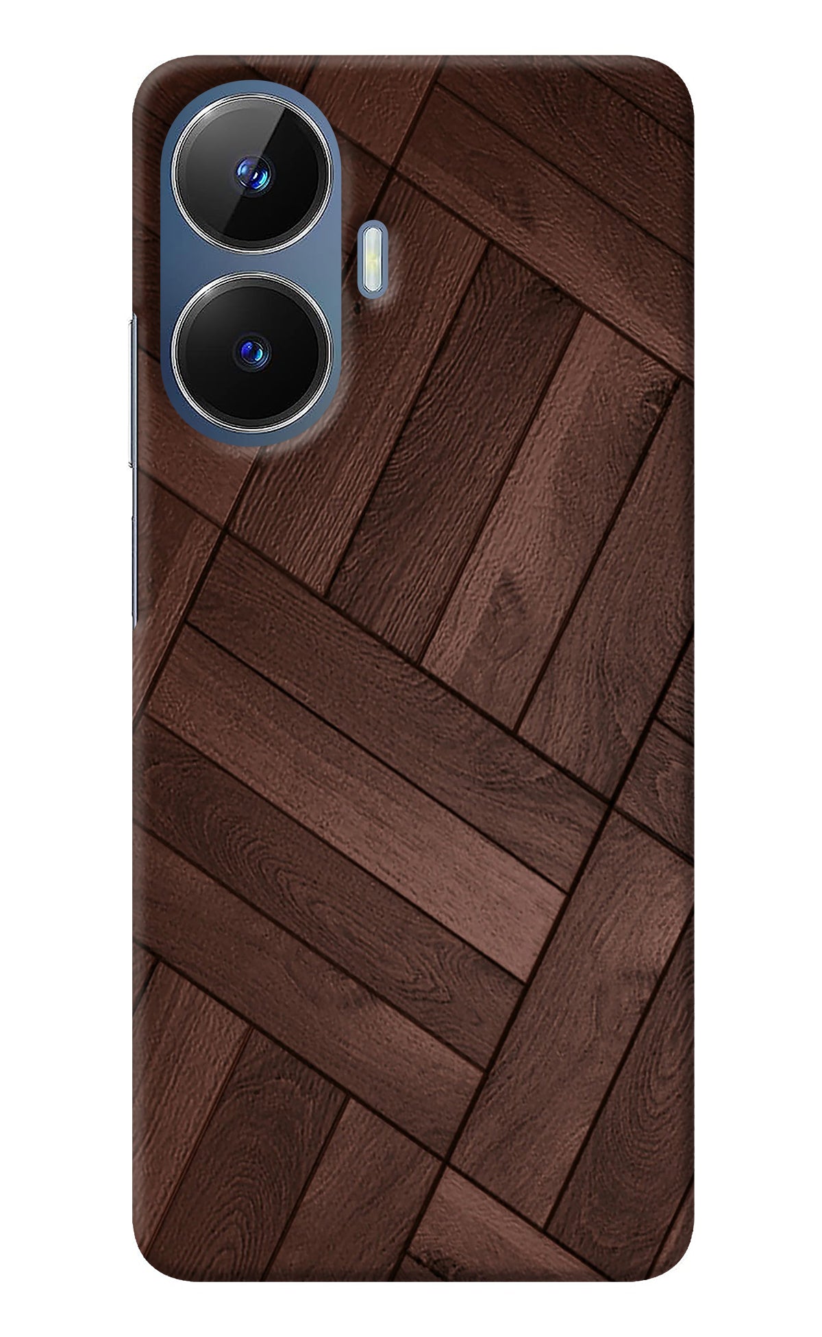 Wooden Texture Design Realme C55/N55 Back Cover