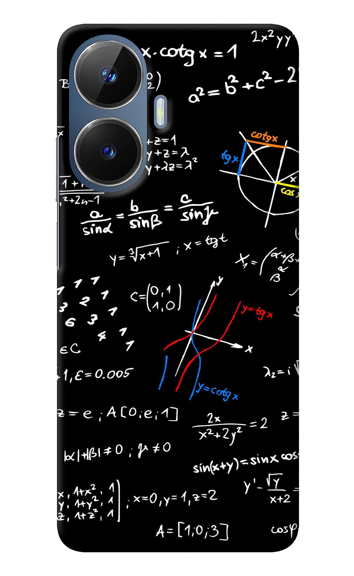 Mathematics Formula Realme C55/N55 Back Cover