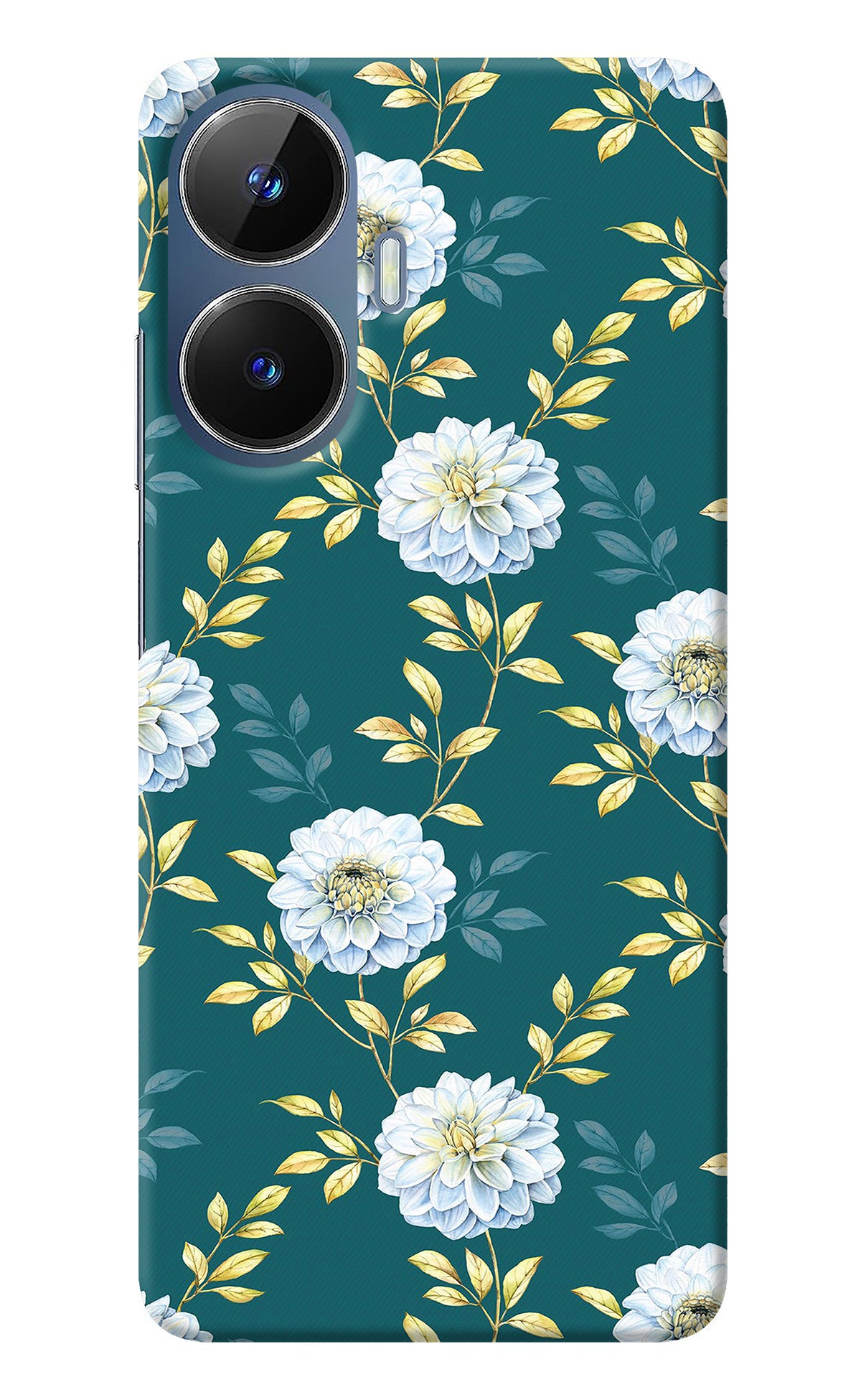 Flowers Realme C55/N55 Back Cover