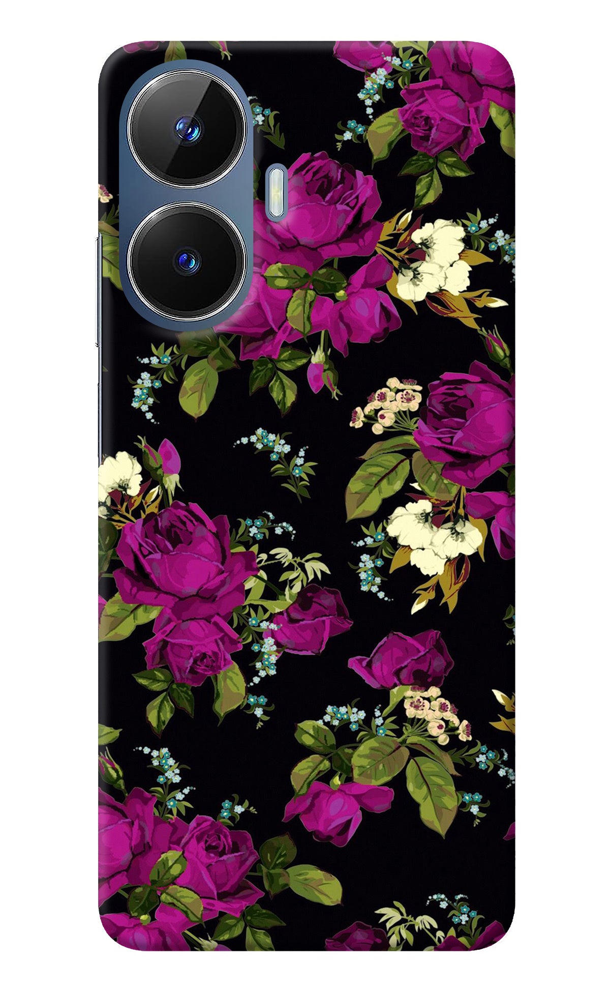 Flowers Realme C55/N55 Back Cover