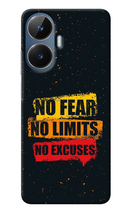 No Fear No Limits No Excuse Realme C55/N55 Back Cover