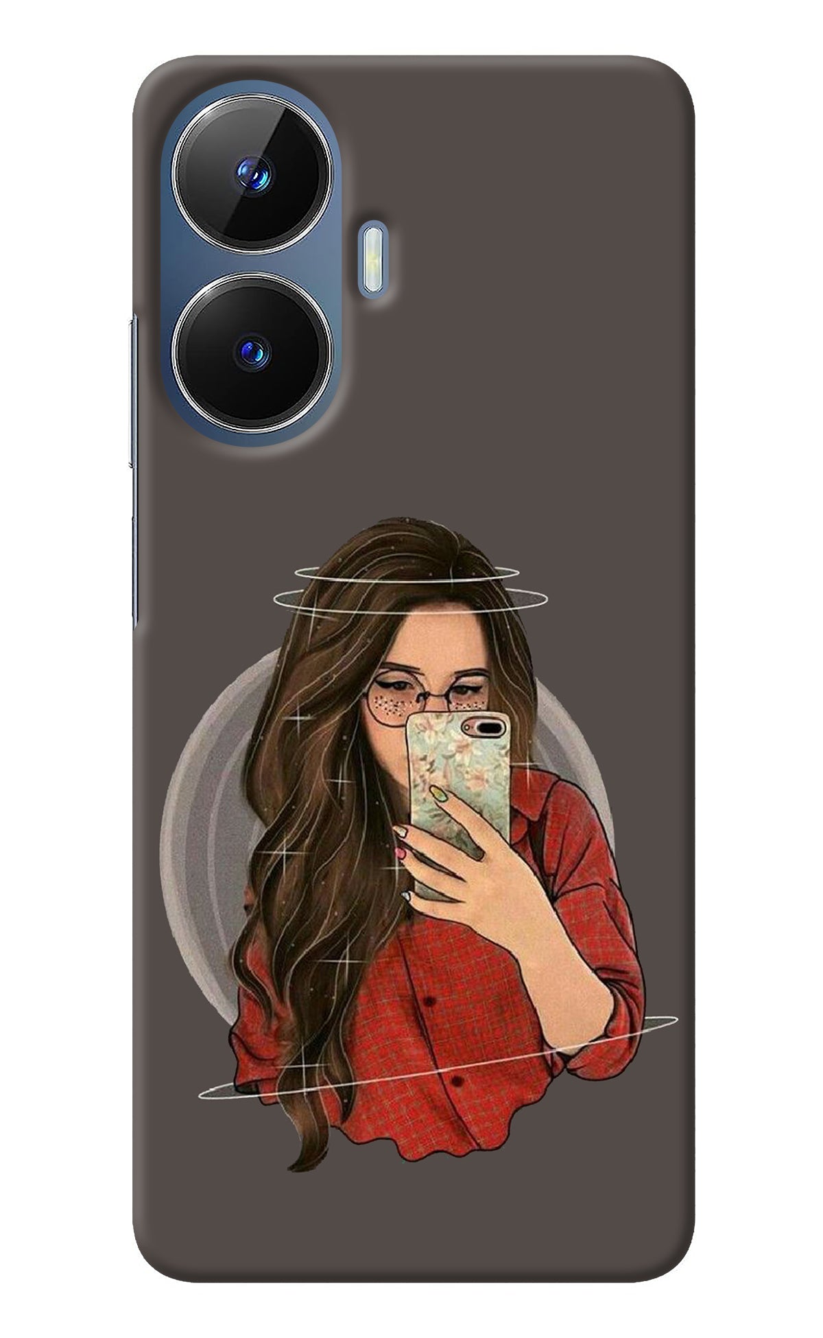 Selfie Queen Realme C55/N55 Back Cover
