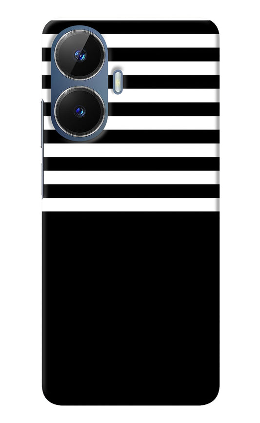 Black and White Print Realme C55/N55 Back Cover