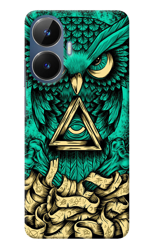 Green Owl Realme C55/N55 Back Cover