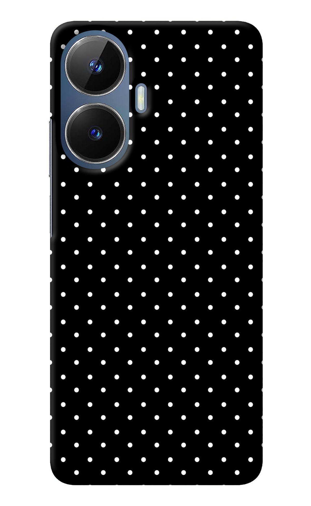 White Dots Realme C55/N55 Back Cover