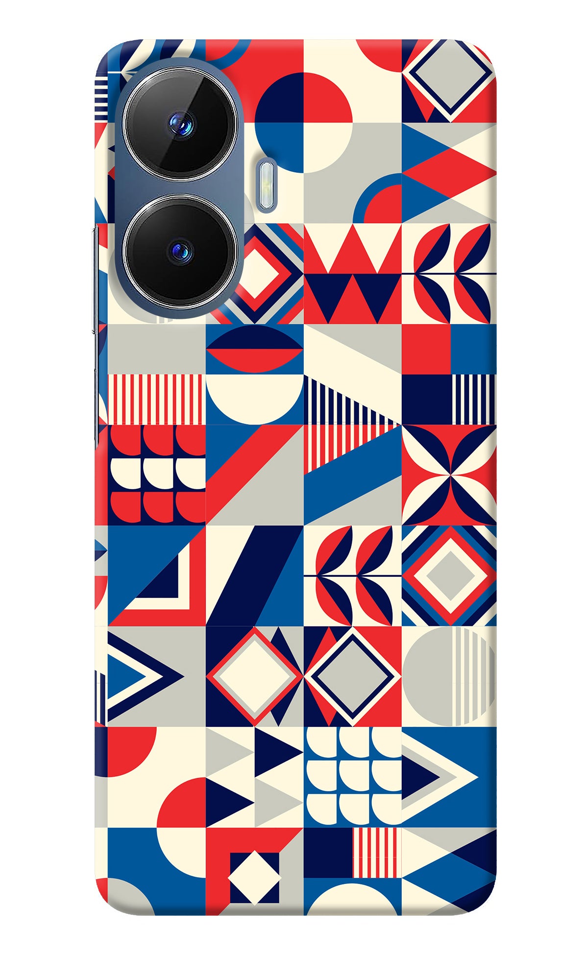 Colorful Pattern Realme C55/N55 Back Cover