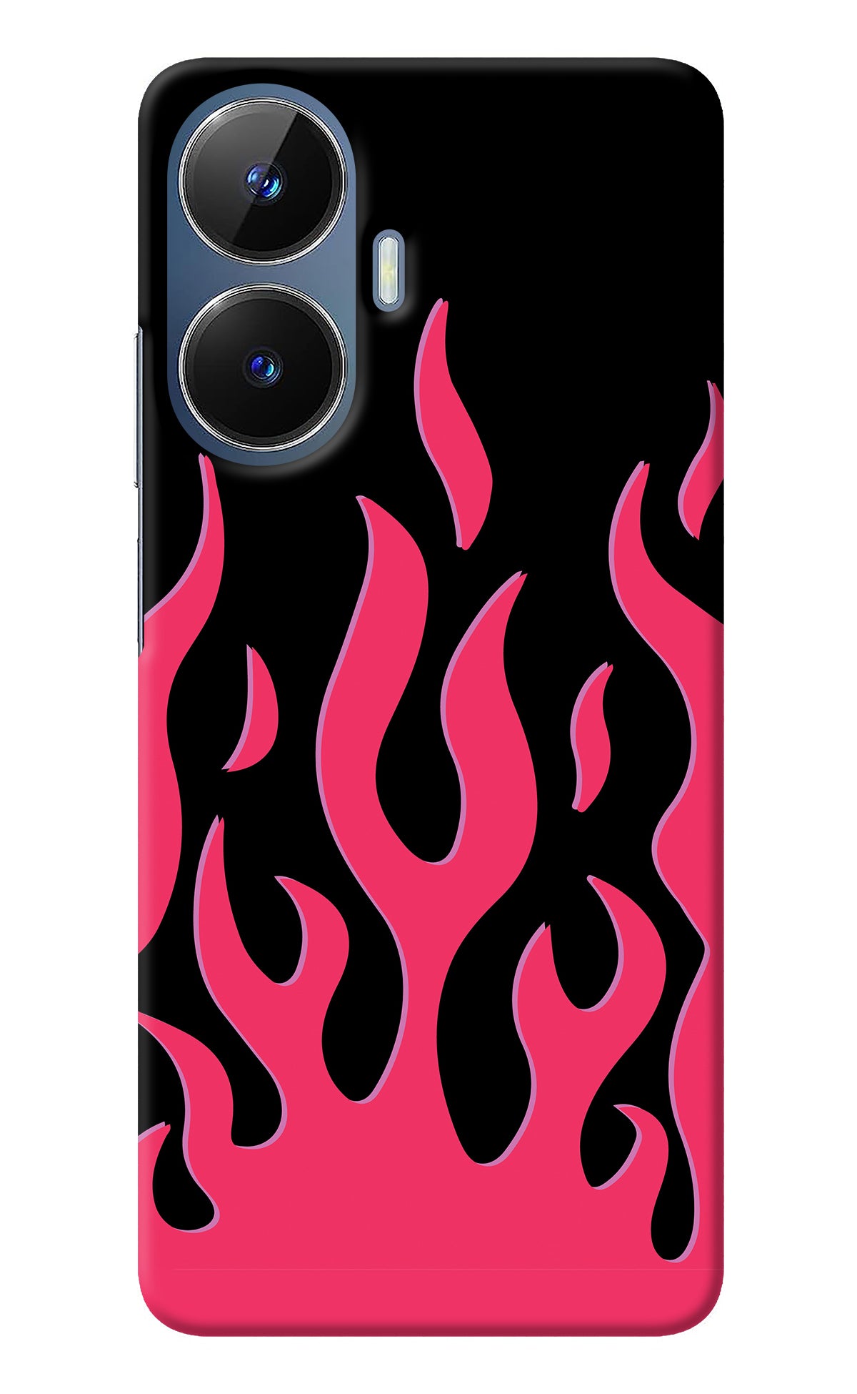 Fire Flames Realme C55/N55 Back Cover