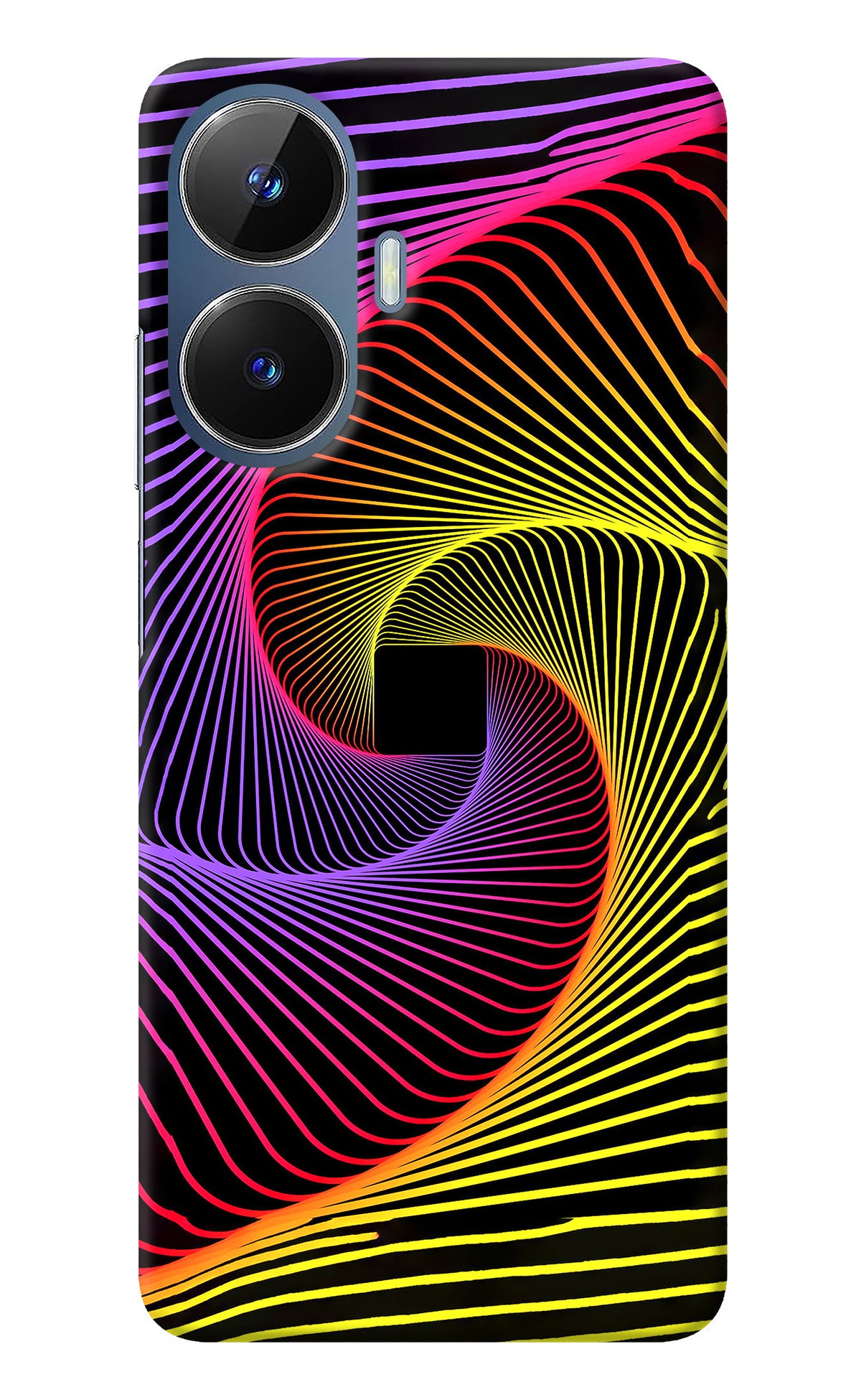 Colorful Strings Realme C55/N55 Back Cover