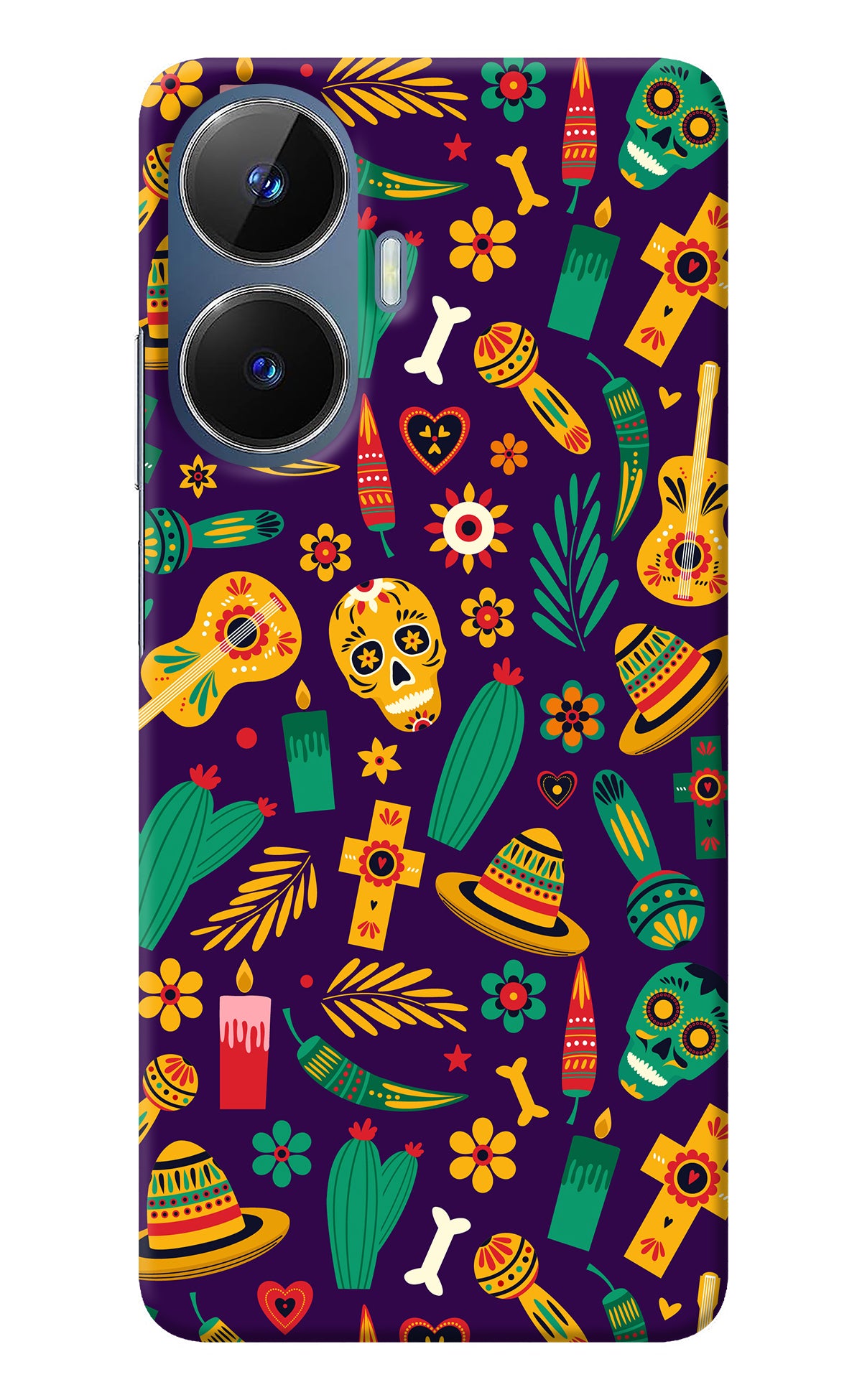Mexican Artwork Realme C55/N55 Back Cover