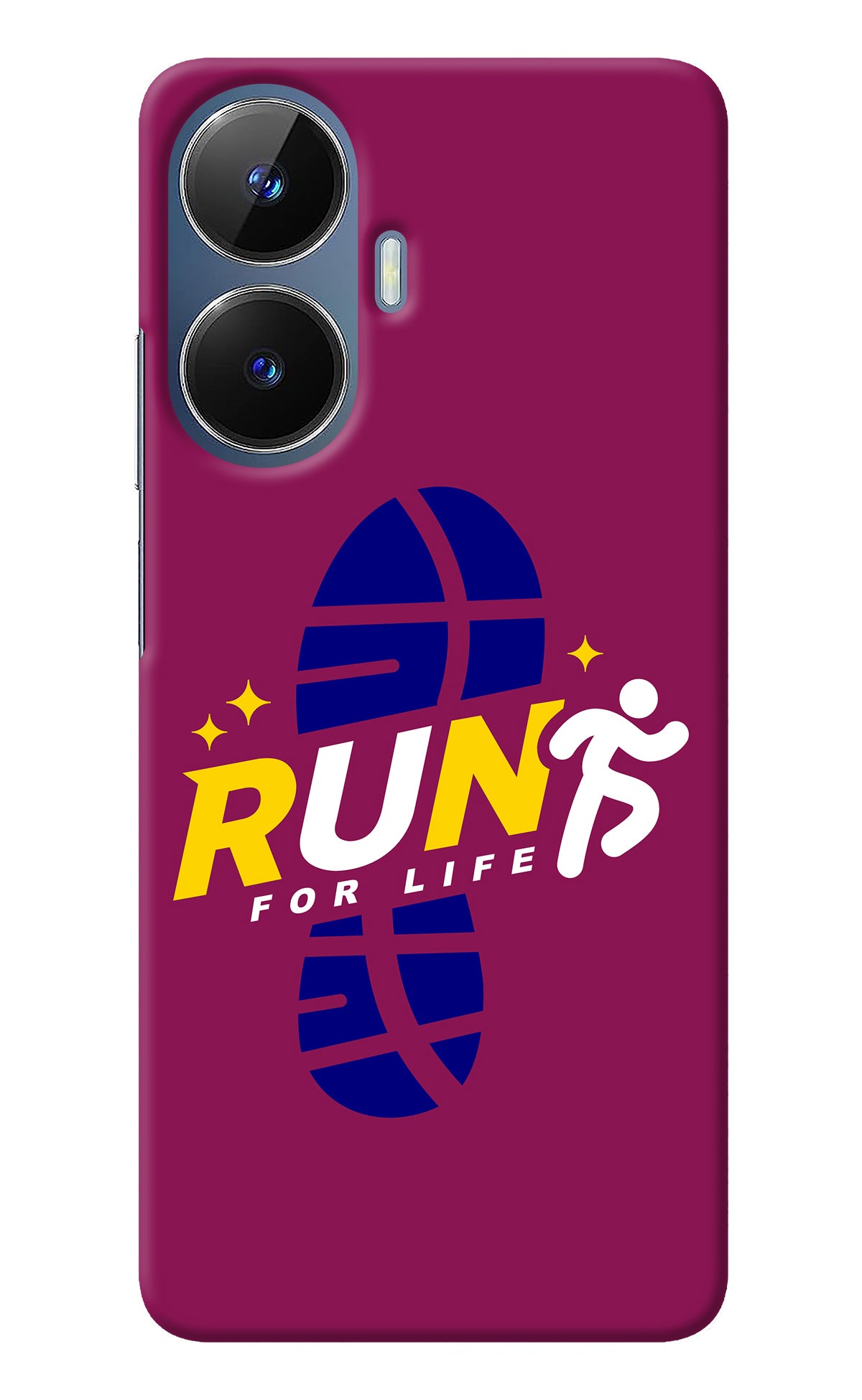 Run for Life Realme C55/N55 Back Cover