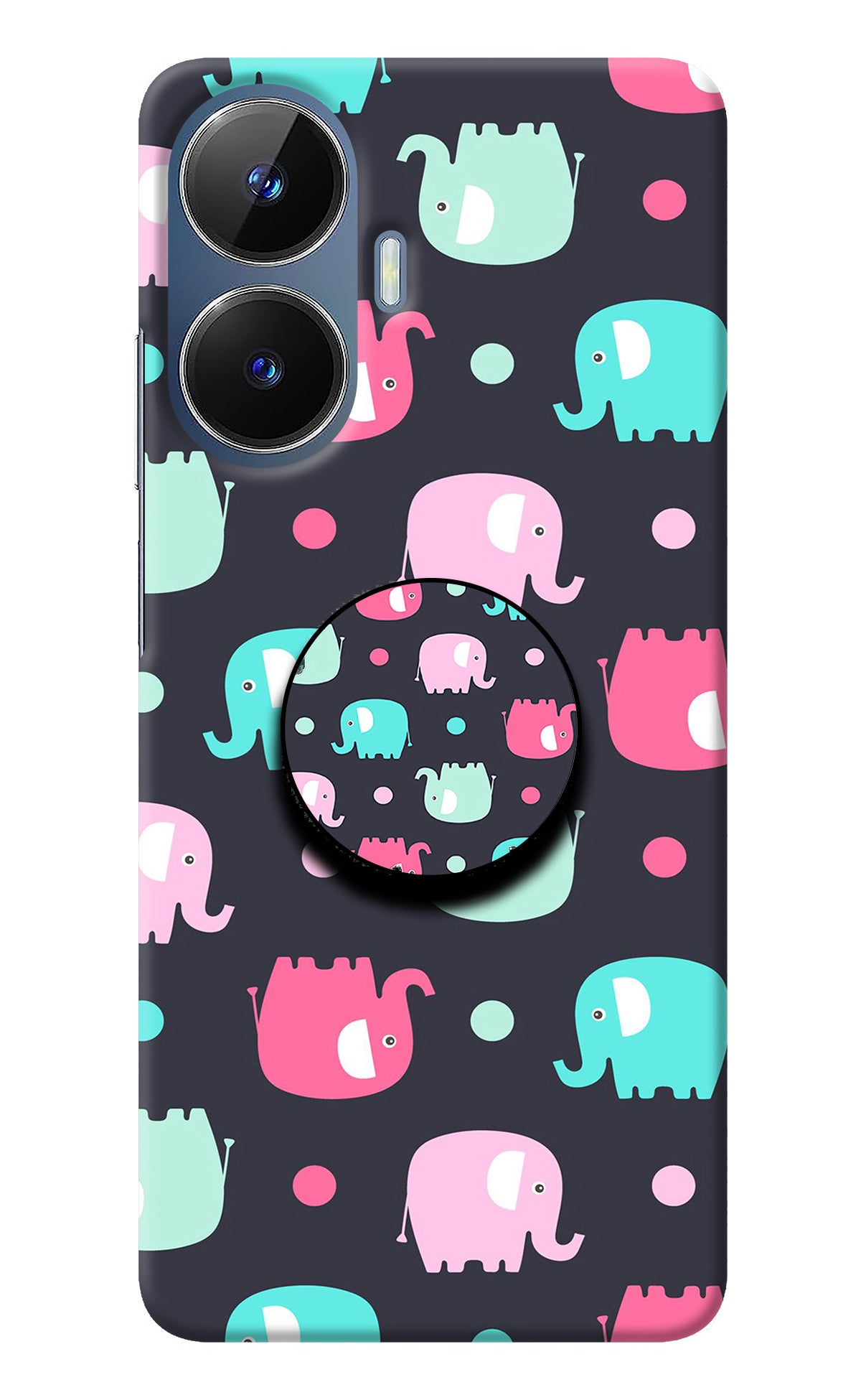 Baby Elephants Realme C55/N55 Pop Case