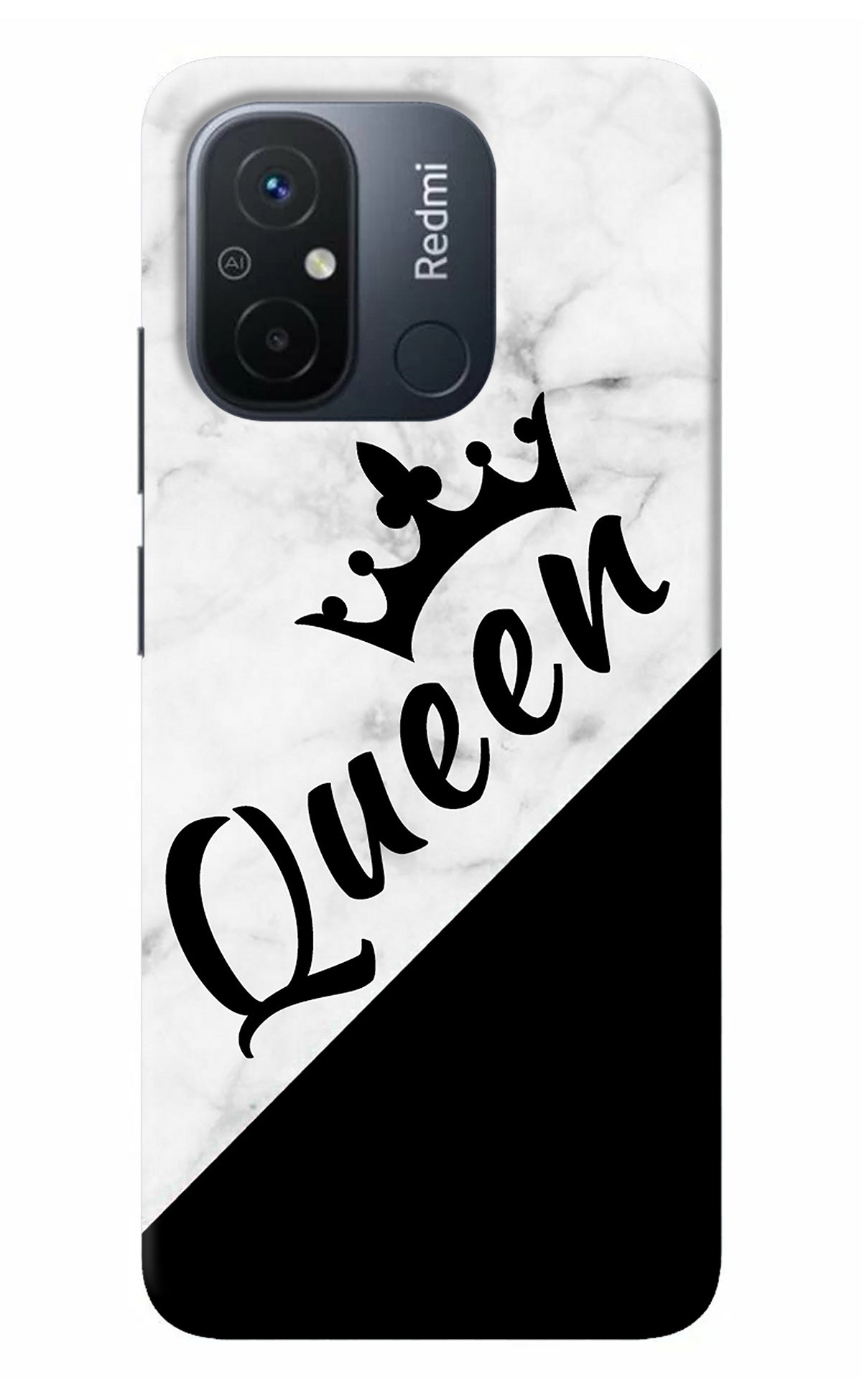 Queen Redmi 12C Back Cover