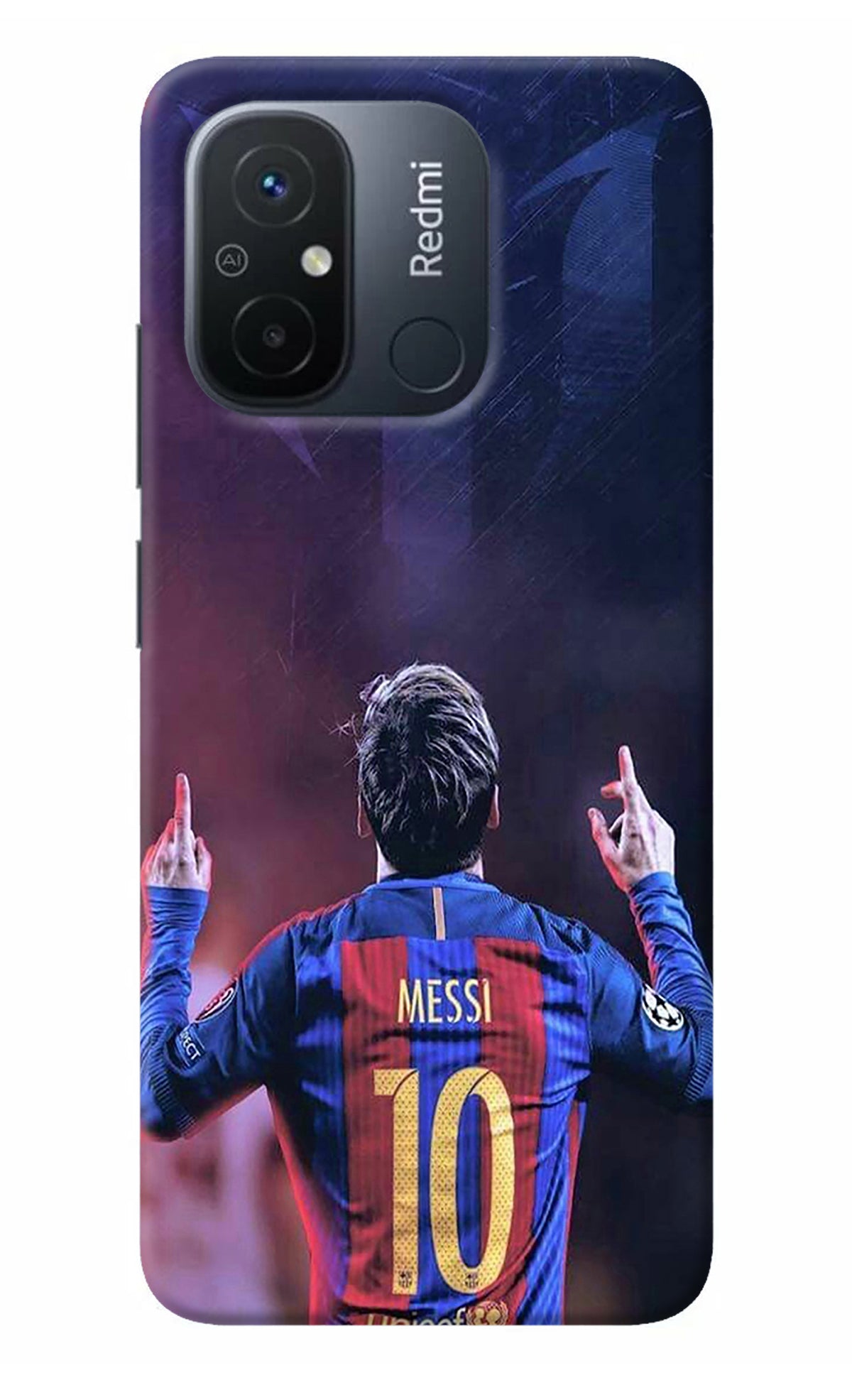 Messi Redmi 12C Back Cover