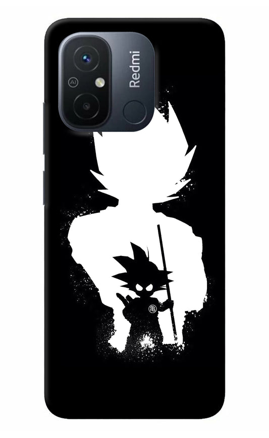 Goku Shadow Redmi 12C Back Cover