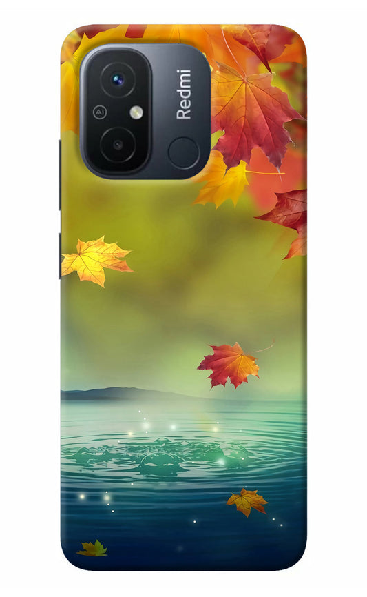 Flowers Redmi 12C Back Cover