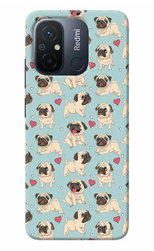 Pug Dog Redmi 12C Back Cover