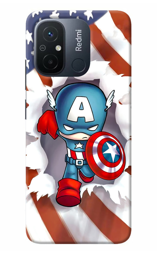 Captain America Redmi 12C Back Cover