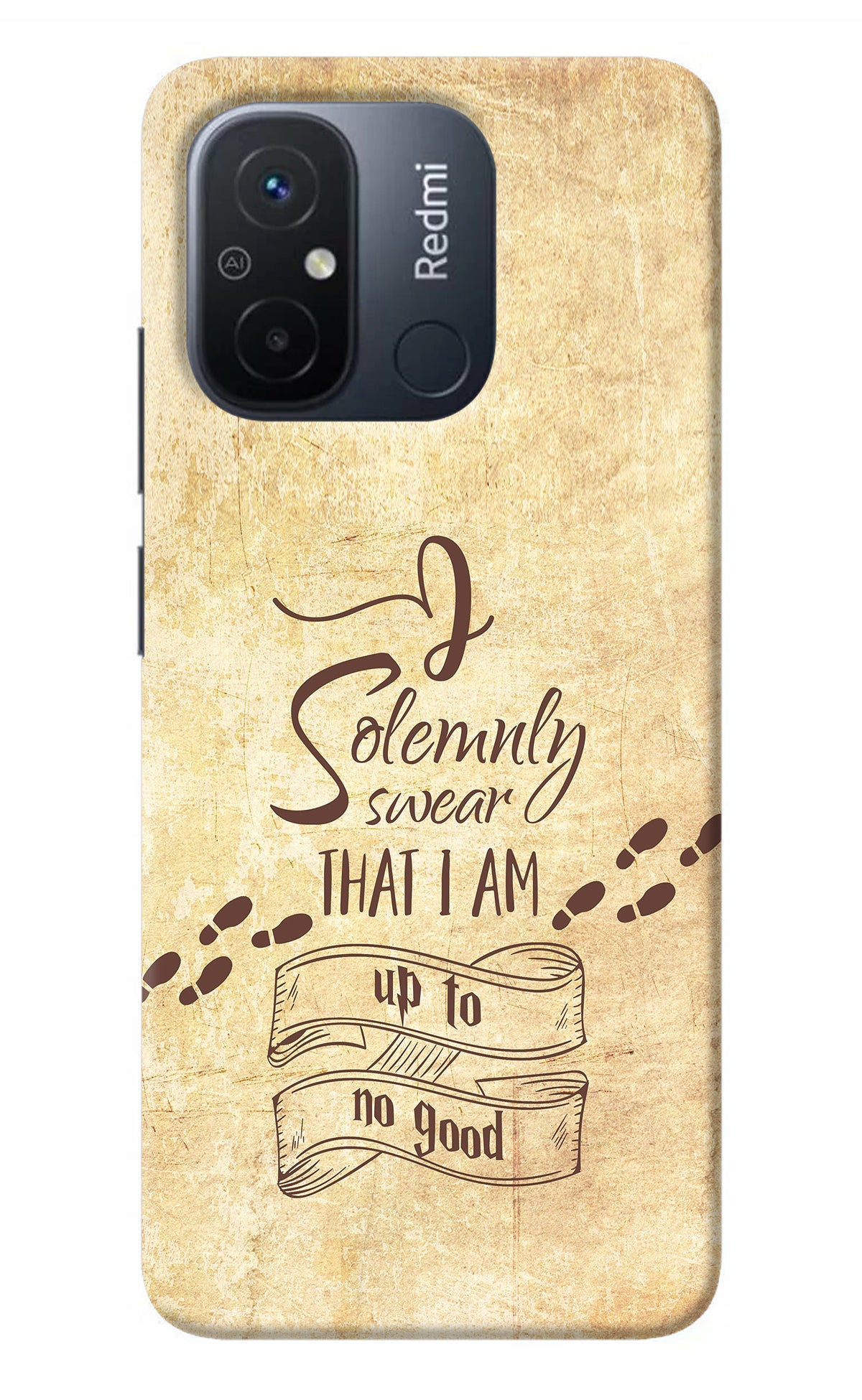 I Solemnly swear that i up to no good Redmi 12C Back Cover