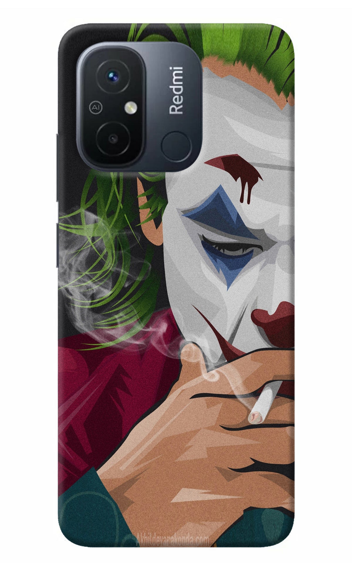 Joker Smoking Redmi 12C Back Cover