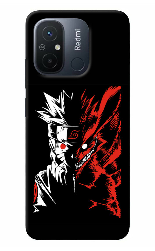 Naruto Two Face Redmi 12C Back Cover