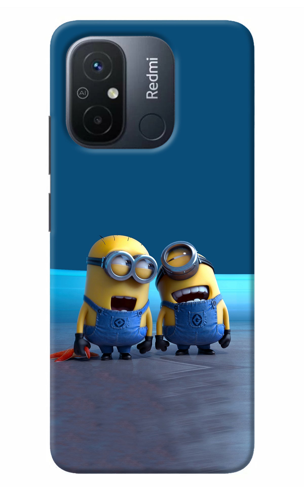 Minion Laughing Redmi 12C Back Cover