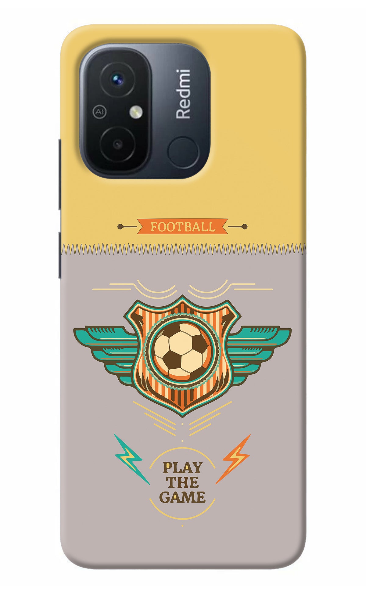 Football Redmi 12C Back Cover