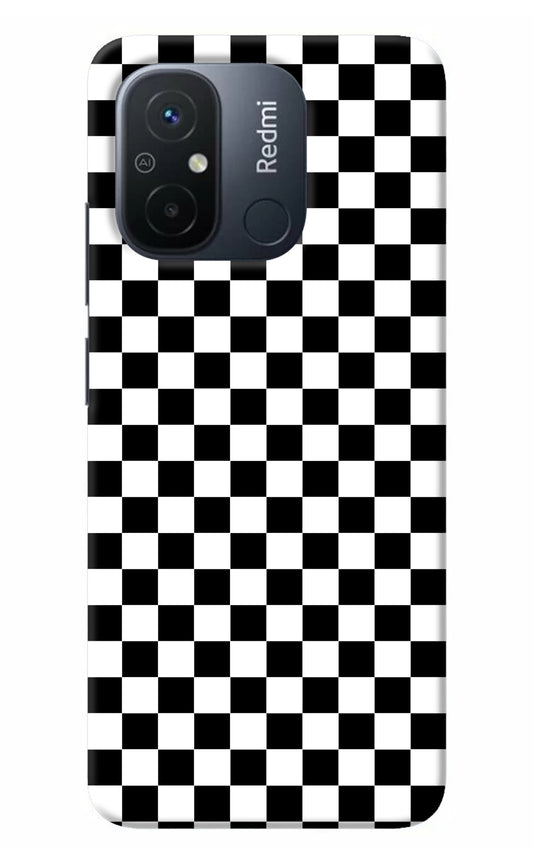 Chess Board Redmi 12C Back Cover