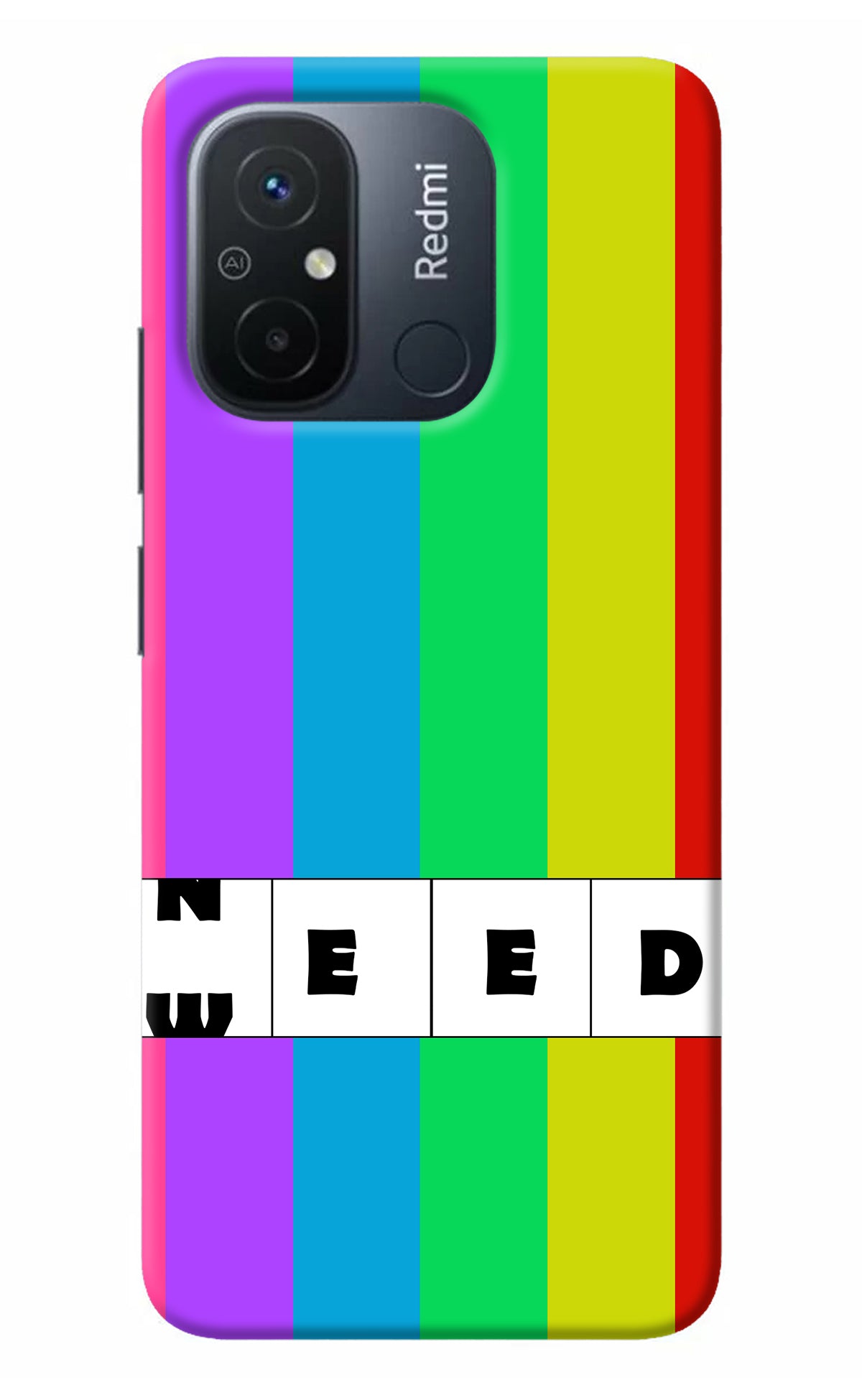 Need Weed Redmi 12C Back Cover