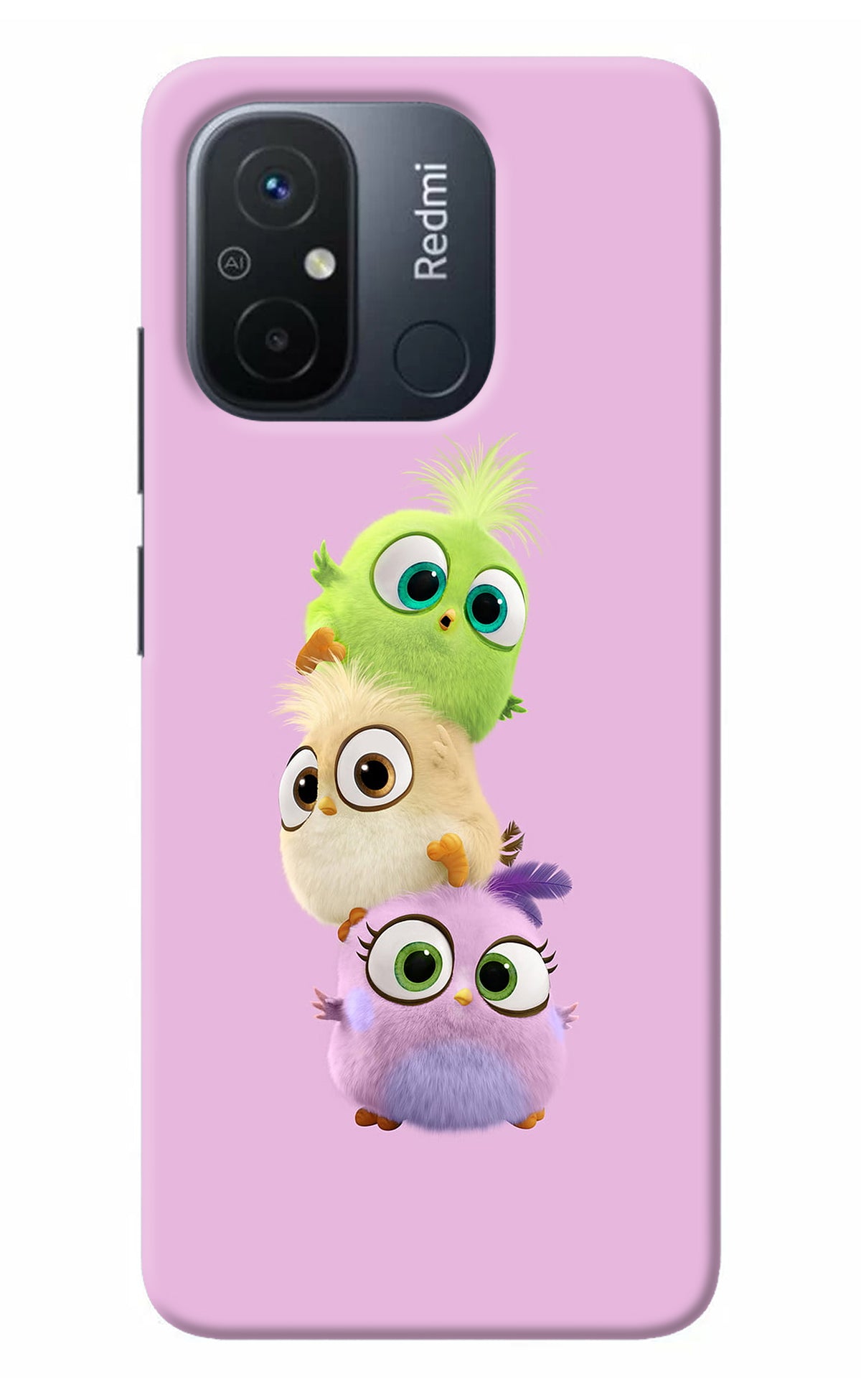 Cute Little Birds Redmi 12C Back Cover