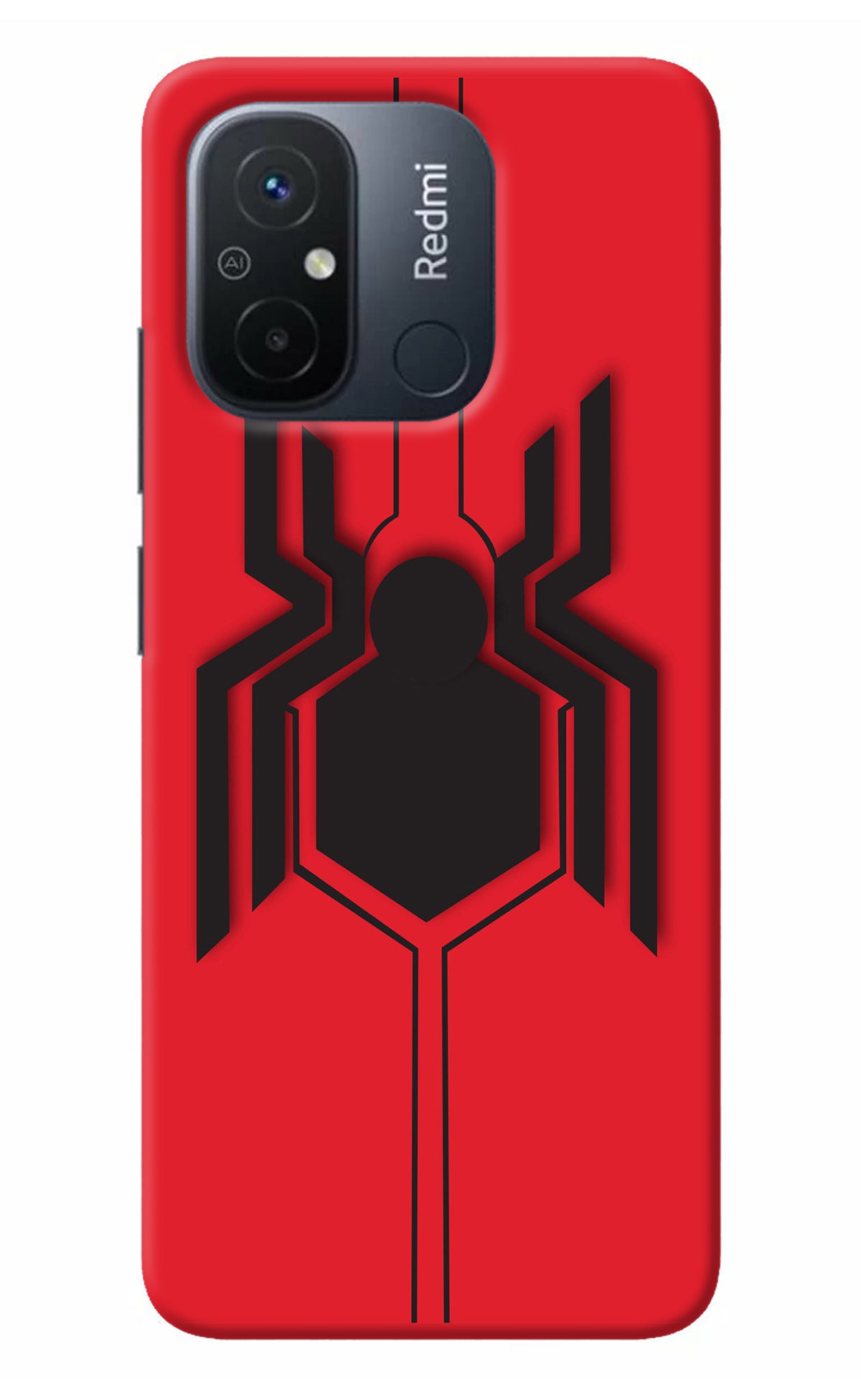 Spider Redmi 12C Back Cover