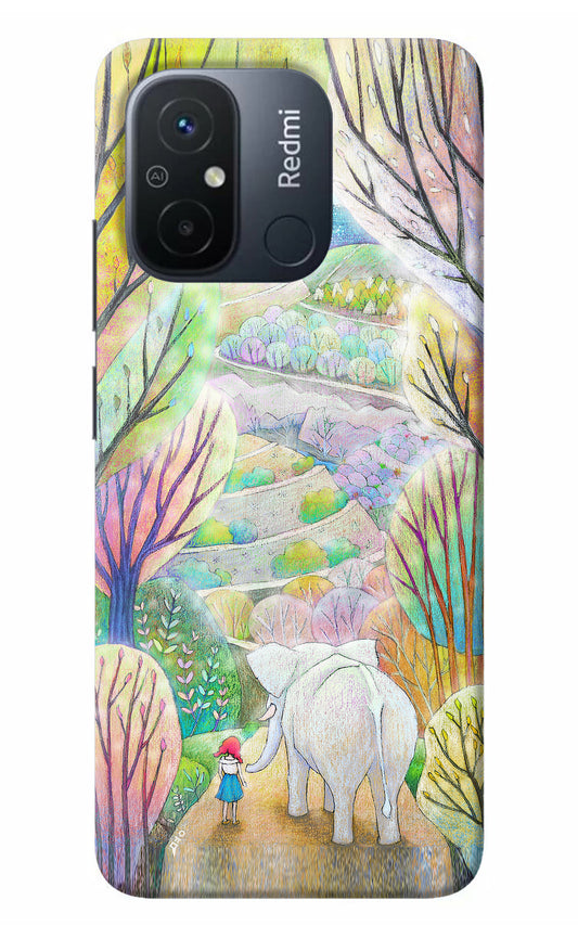 Nature Painting Redmi 12C Back Cover