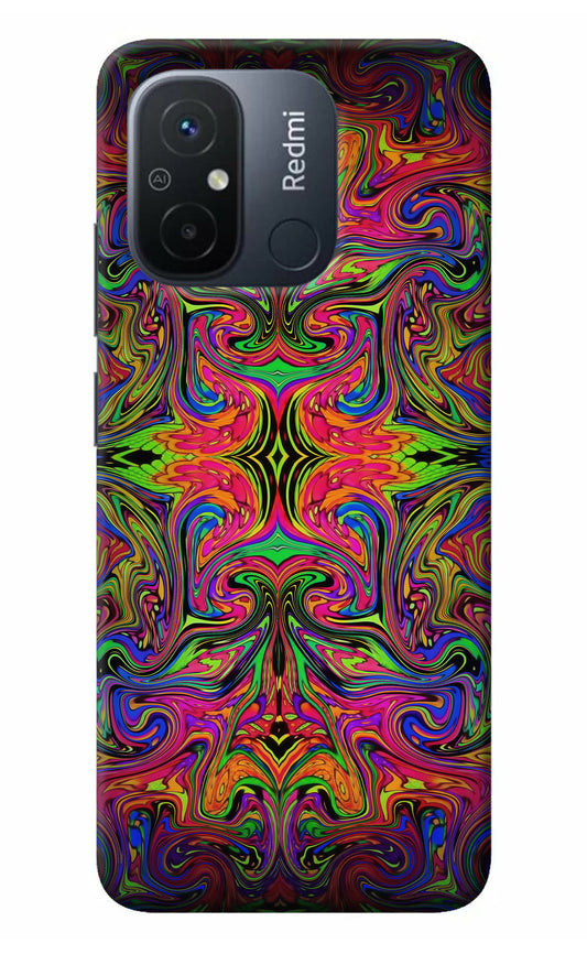 Psychedelic Art Redmi 12C Back Cover