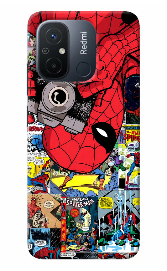 Spider Man Redmi 12C Back Cover