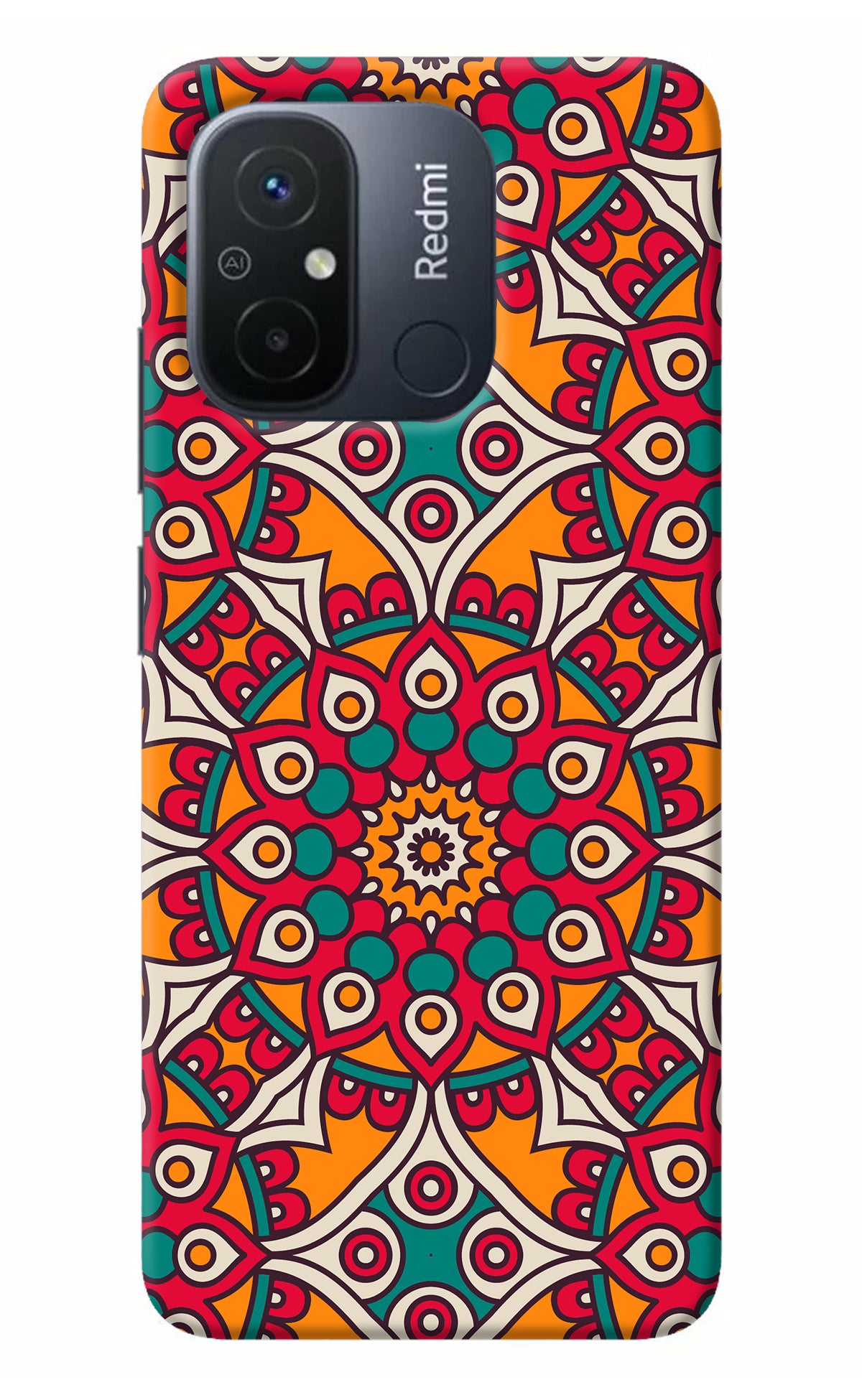 Mandala Art Redmi 12C Back Cover