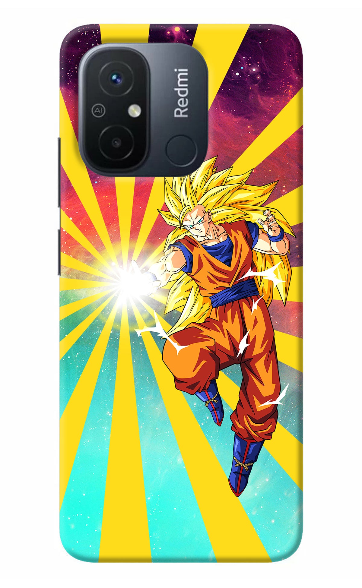 Goku Super Saiyan Redmi 12C Back Cover