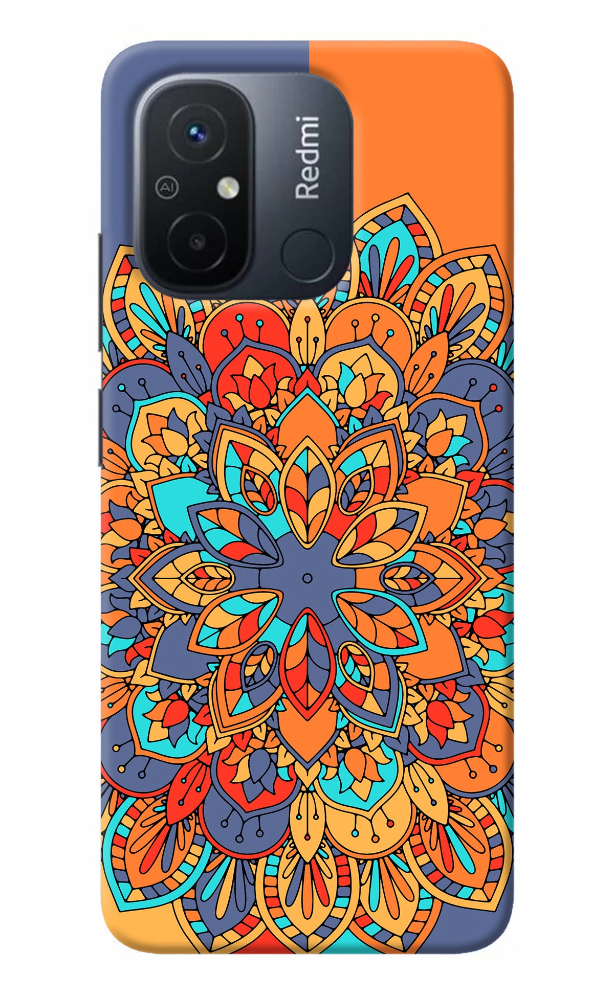 Color Mandala Redmi 12C Back Cover