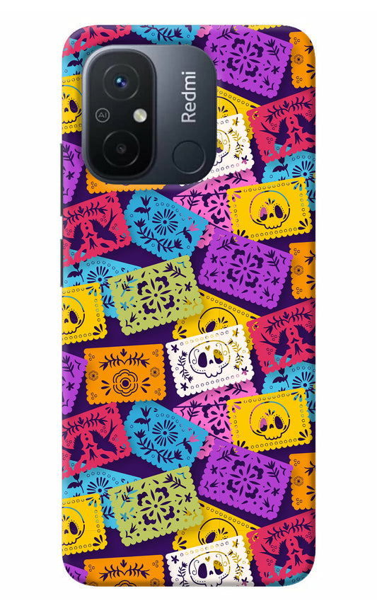 Mexican Pattern Redmi 12C Back Cover