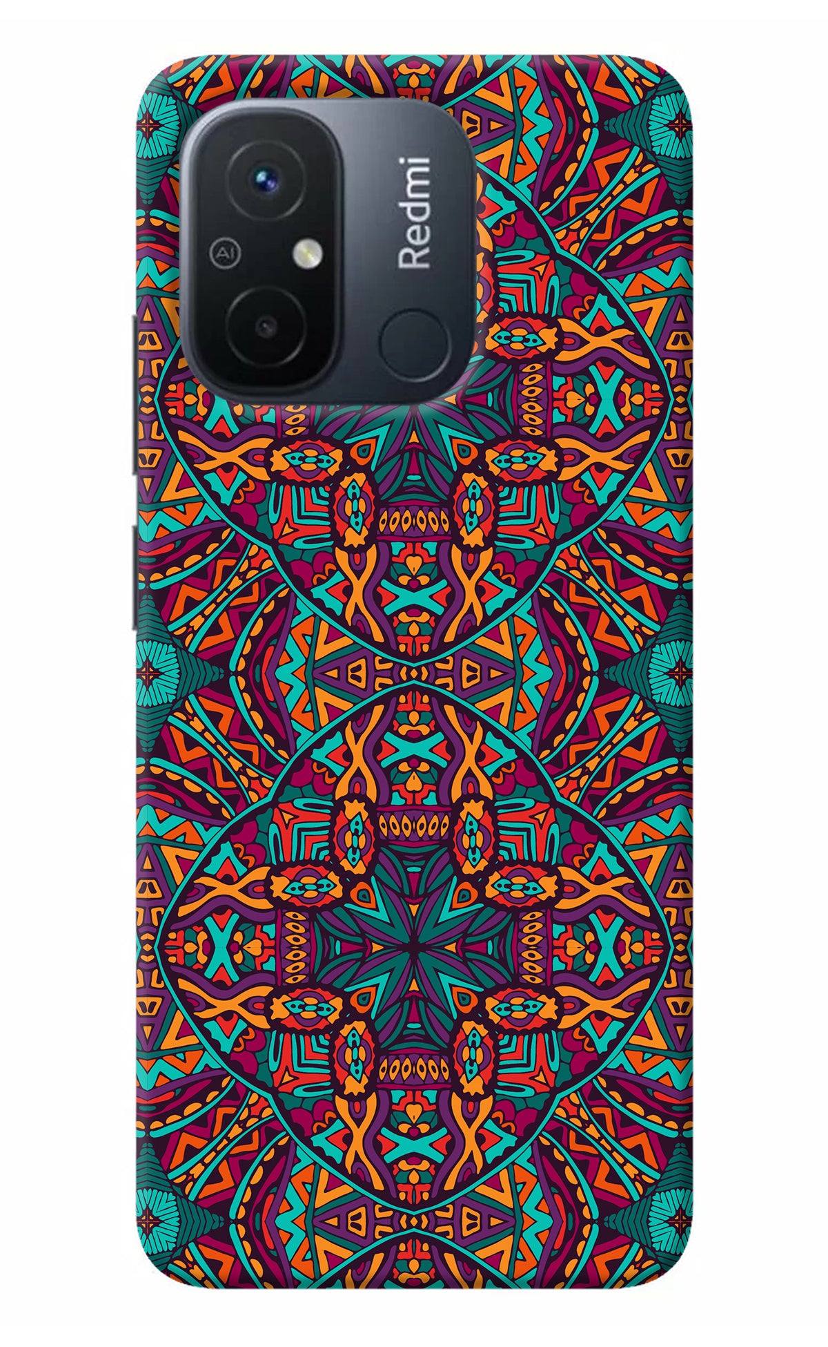 Colour Mandala Redmi 12C Back Cover