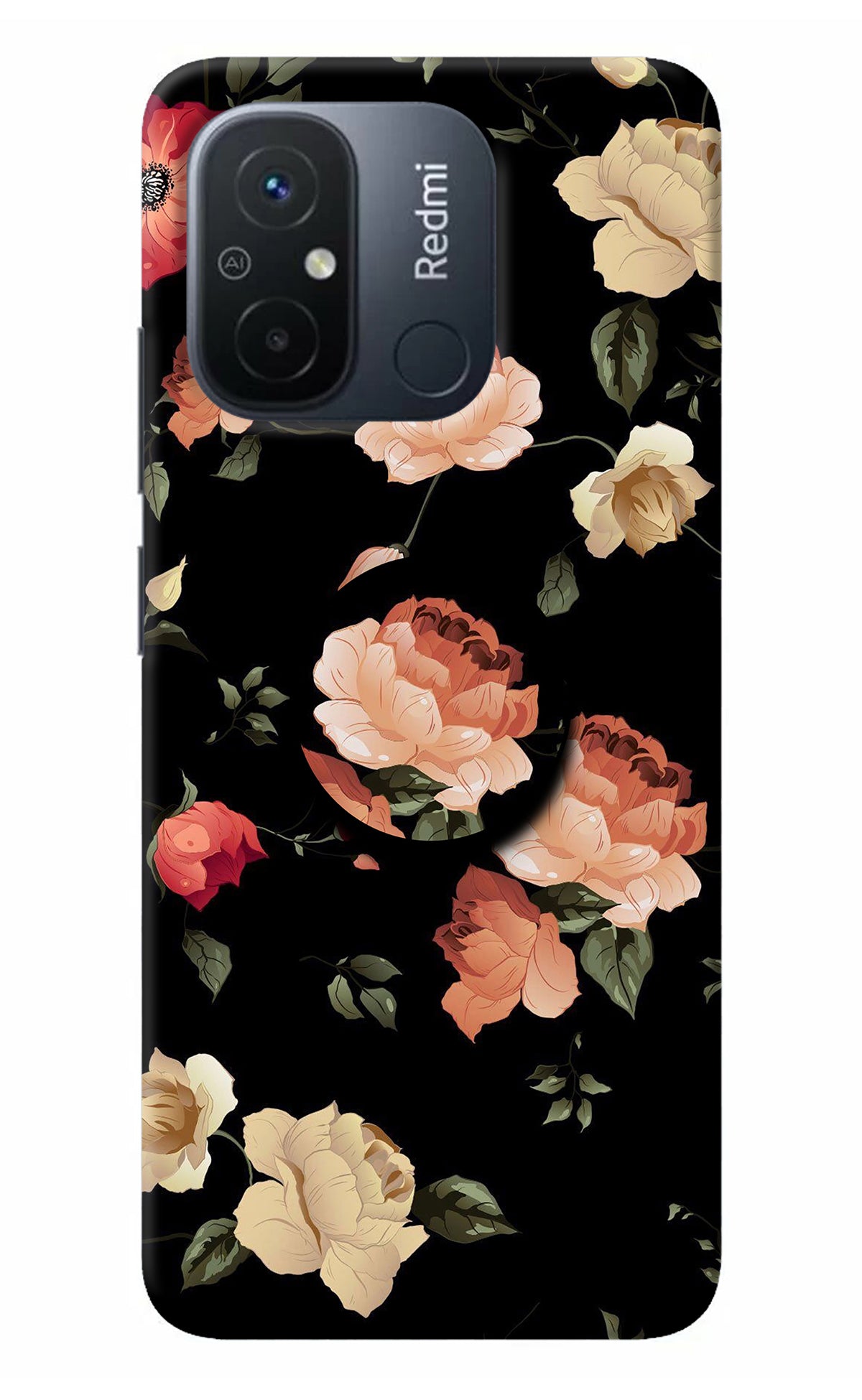 Flowers Redmi 12C Pop Case