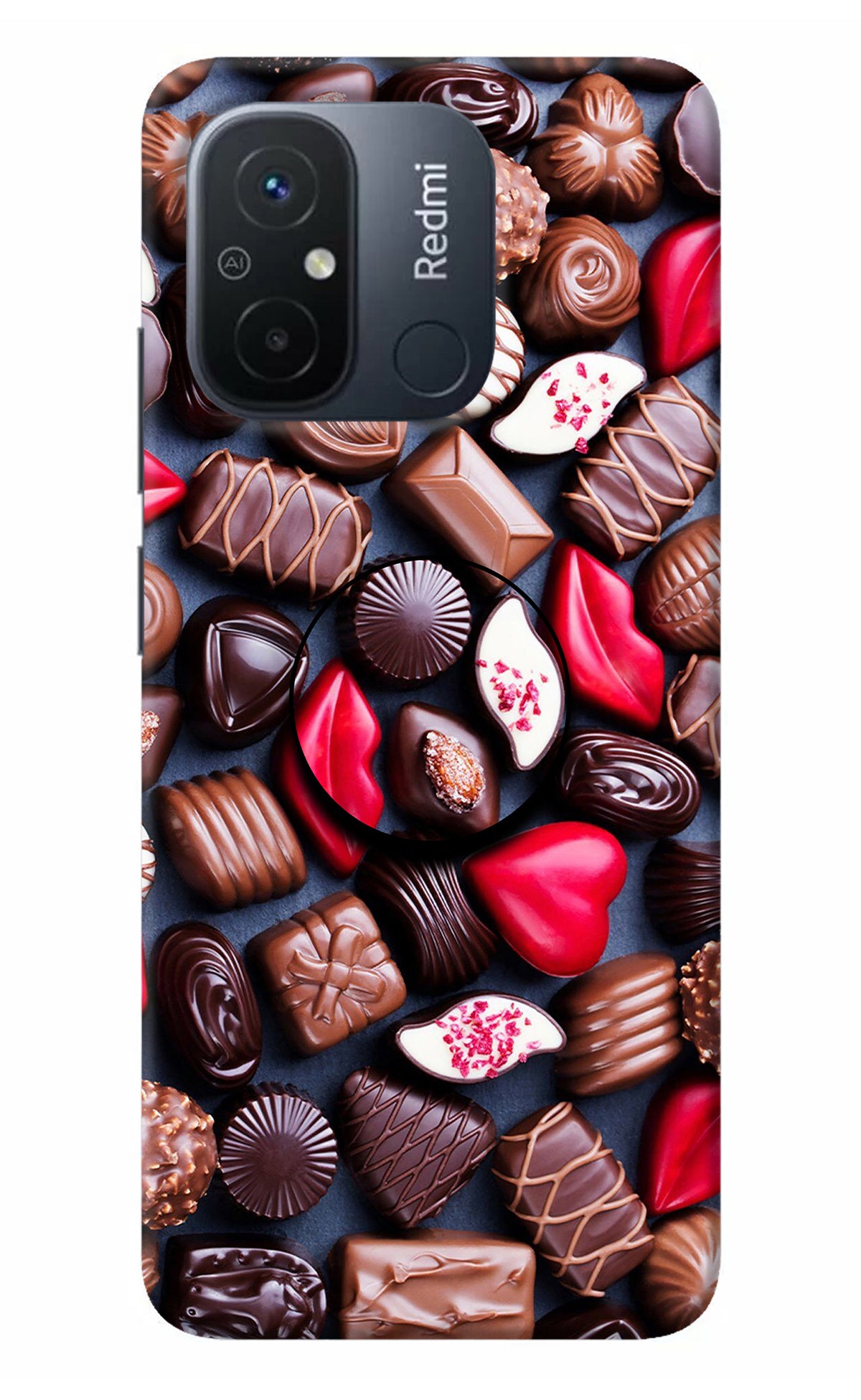 Chocolates Redmi 12C Pop Case