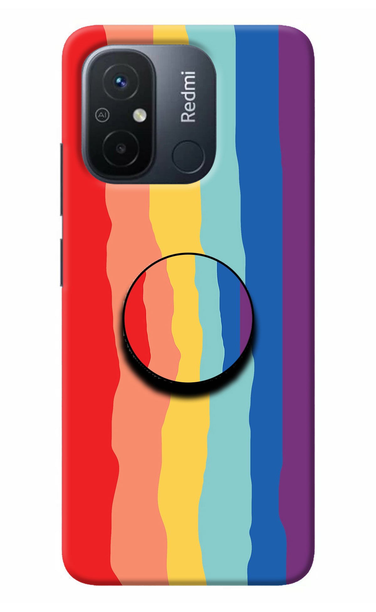 Rainbow Redmi 12C Pop Case