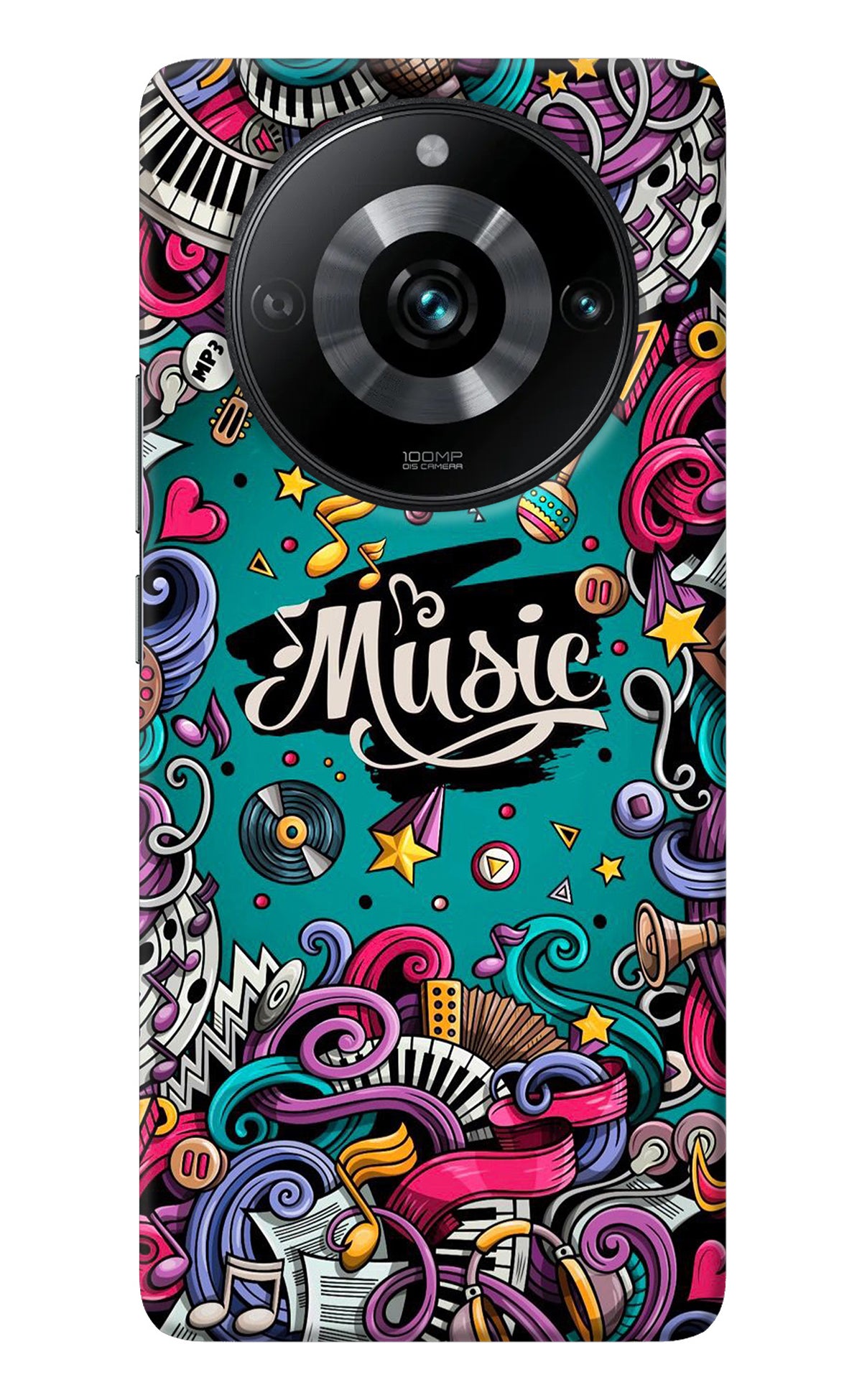 Music Graffiti Realme 11 Pro/Pro+ 5G Back Cover