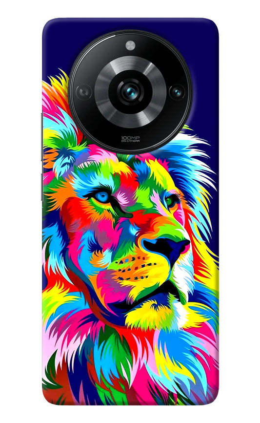 Vector Art Lion Realme 11 Pro/Pro+ 5G Back Cover