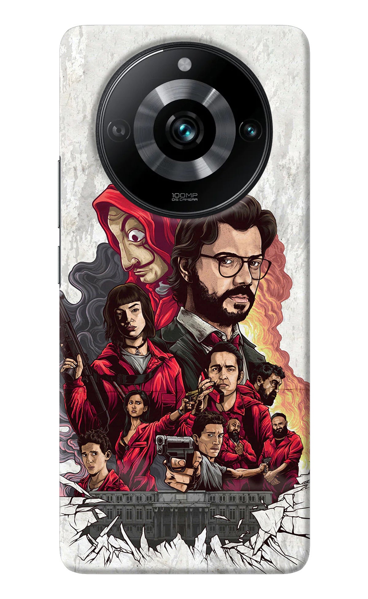 Money Heist Artwork Realme 11 Pro/Pro+ 5G Back Cover