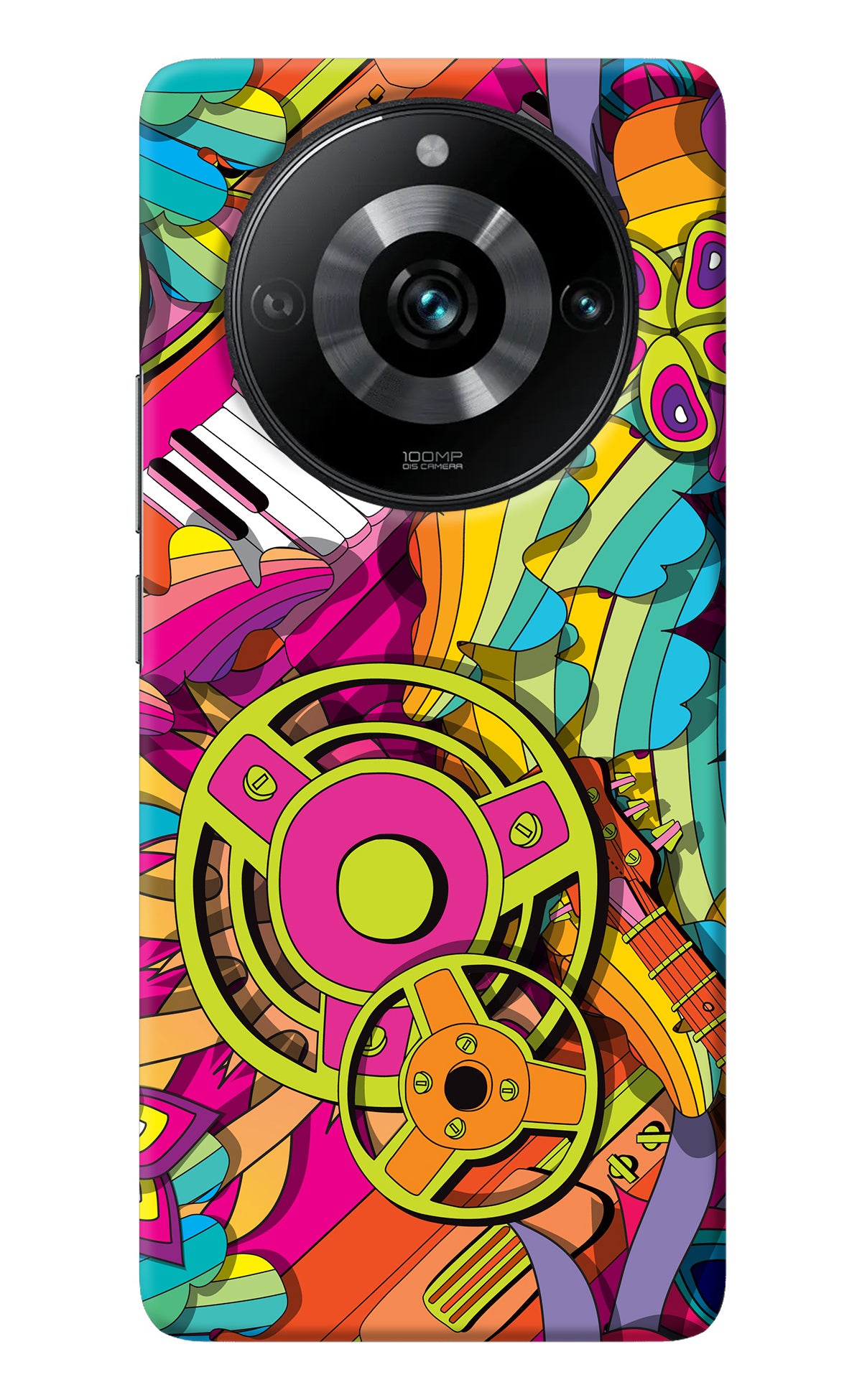 Music Doodle Realme 11 Pro/Pro+ 5G Back Cover