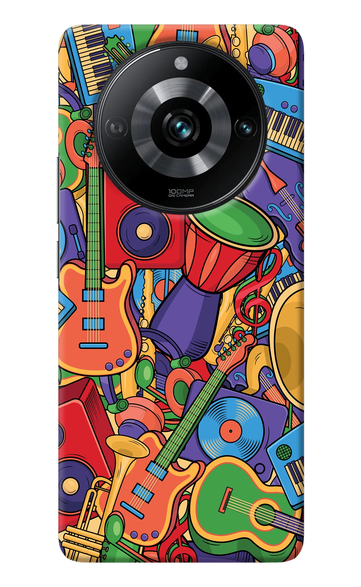 Music Instrument Doodle Realme 11 Pro/Pro+ 5G Back Cover