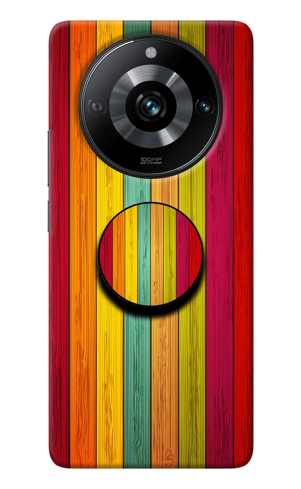 Multicolor Wooden Realme 11 Pro/Pro+ 5G Pop Case